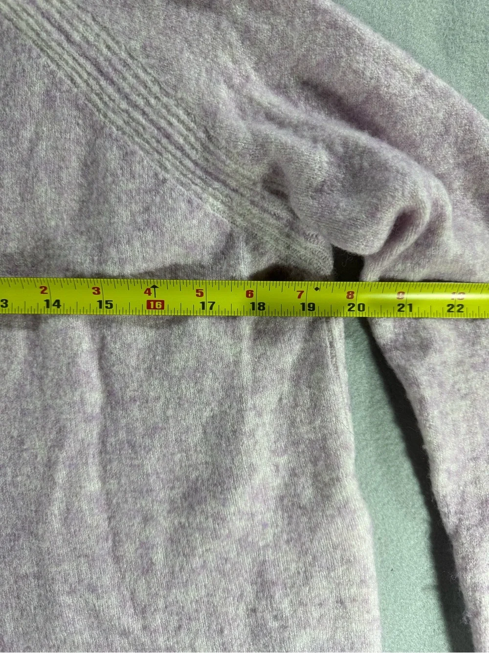 J. Crew Lavender Ribbed Turtleneck Sweater alpaca merino wool